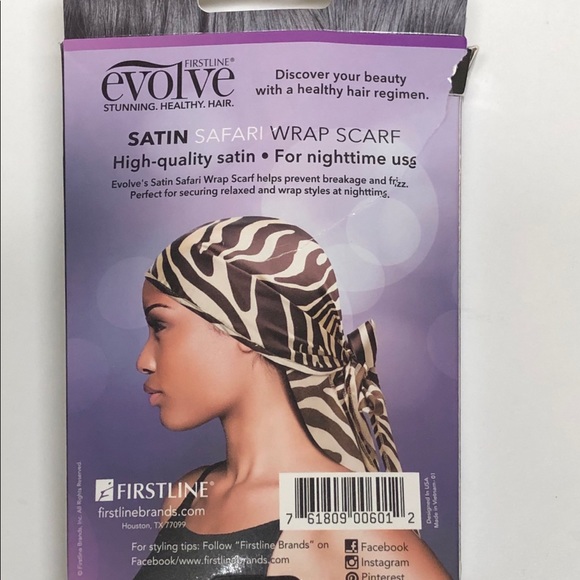 Firstline Evolve Essential Satin Safari Wrap Scarf - Picture 4 of 4